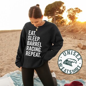 Barrel Racing Gifts, Barrel Racing Shirt, Barrel Racing Tshirt, Birthday Gifts for Men and Women, Barrel Racing Sweatshirt image 3