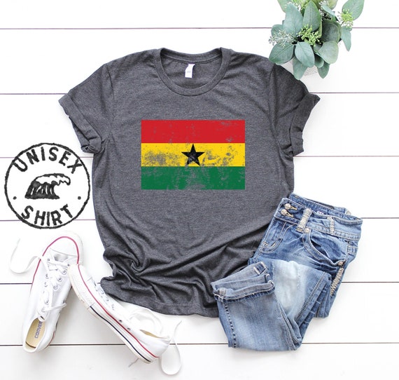 Vintage Ghana Ghanaian Flag Pride Gift T-Shirt Vintage Ghana Ghanaian Flag Pride Gift T-Shirt