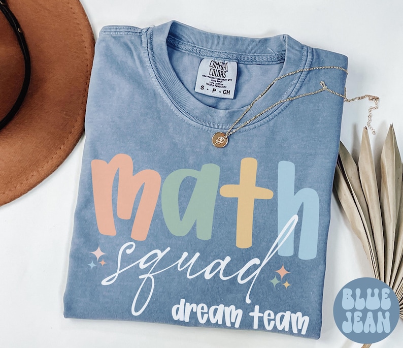 Math Sleeve Comfort Colors Math Shirt, Teacher Tee, Mathematics T-shirt, Back to ...