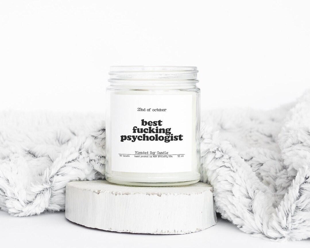 Psychologist Graduation Psychology Graduate Gifts Soy Blended Etsy