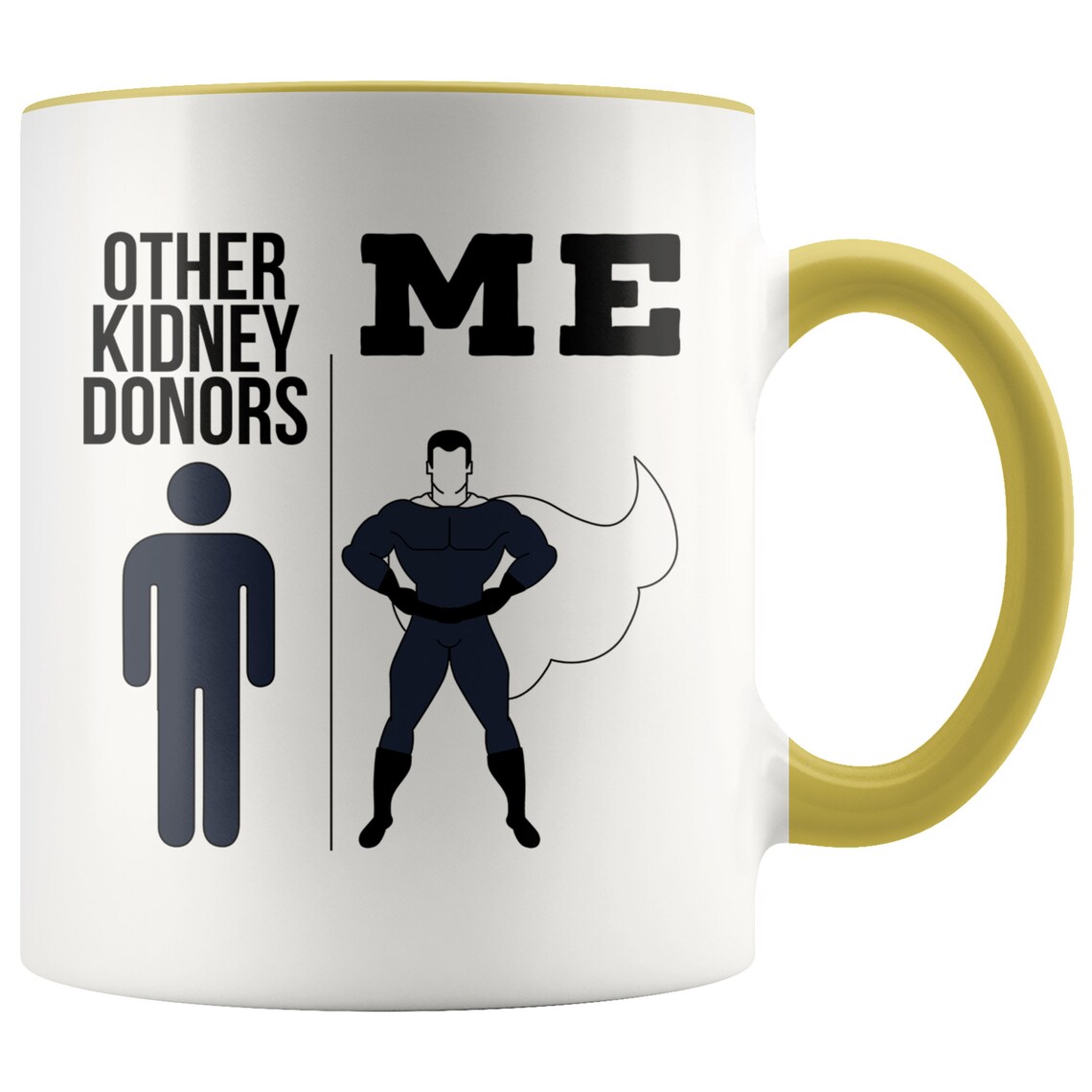 Kidney Donor Gifts Organ Donor Coffee Mug Two Tone Accent Etsy