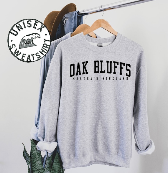 Oak Bluffs Martha's Vineyard Sweatshirt, Gifts, Funny Crewneck, Sweater Shirt, Jumper, Men Women, Him Her