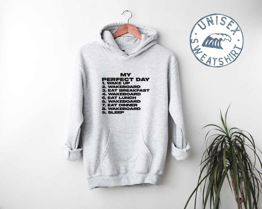 Wakeboard Wakeboarding Wake Board Hoodie Funny Hooded Etsy