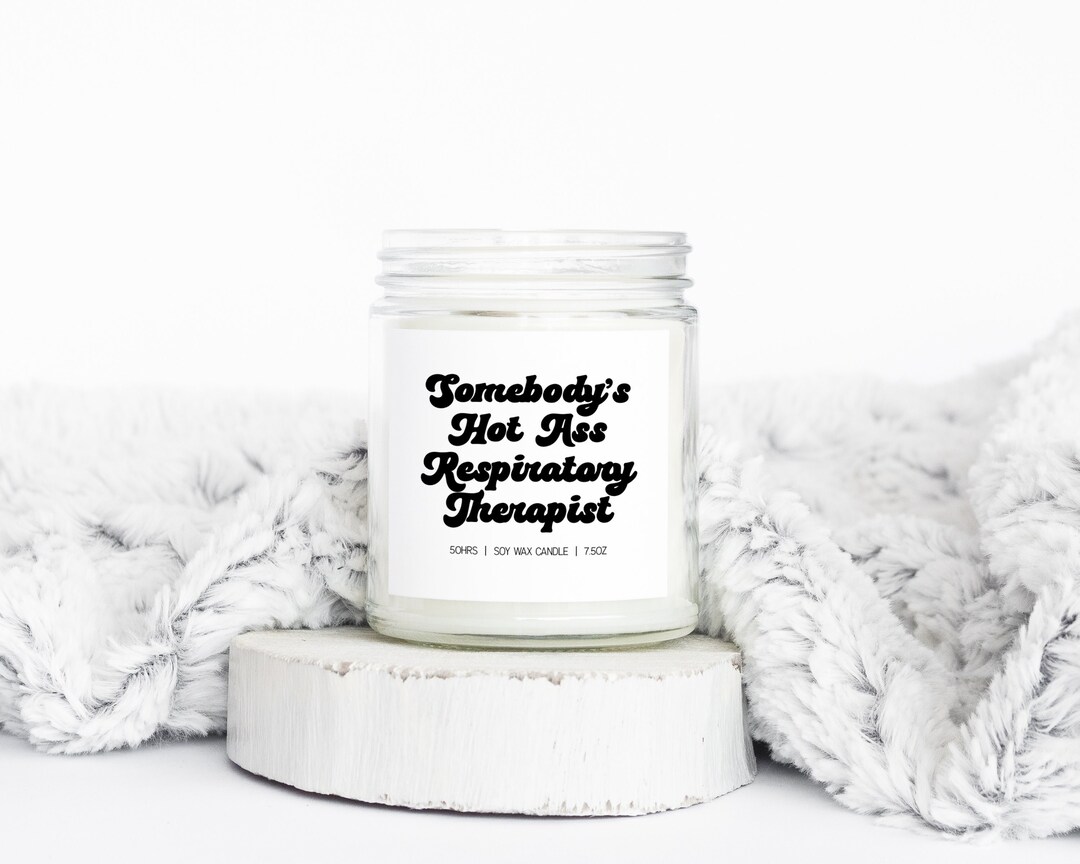 Respiratory Therapist Graduation Gifts, Funny Candle, Housewarming, Soy