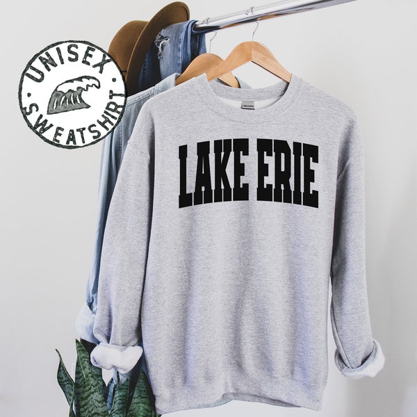 Lake Erie Moving Away Sweatshirt, Funny Sweater Shirt, Birthday Gifts for Men and Women