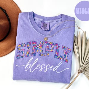 Comfort Colors Christian Shirt, Bible Verse T-Shirt, Jesus Tee, Faith Based Gift, Religious, Inspiring Quote, Inspirational Scripture, Women