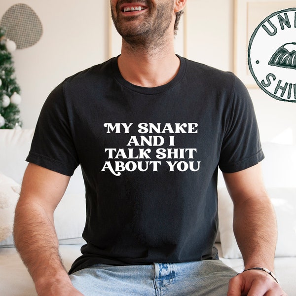 Snake Mom Dad Lover Owner Shirt, Funny Tee, T-shirt, Birthday Gifts for Men and Women