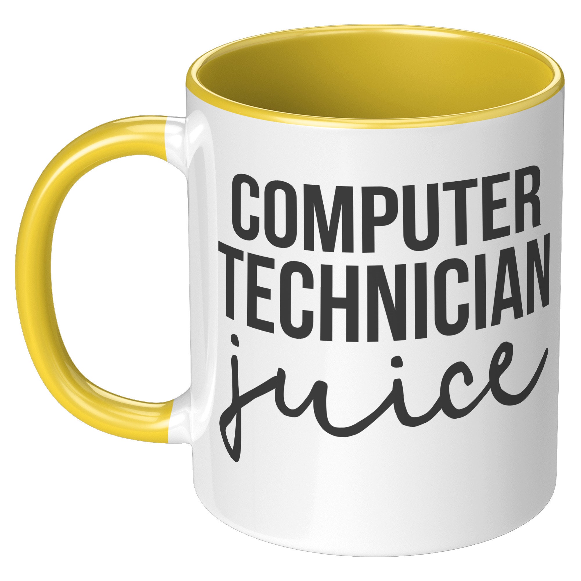 Computer technician Gifts Coffee Mug Two Tone Accent Cup Etsy