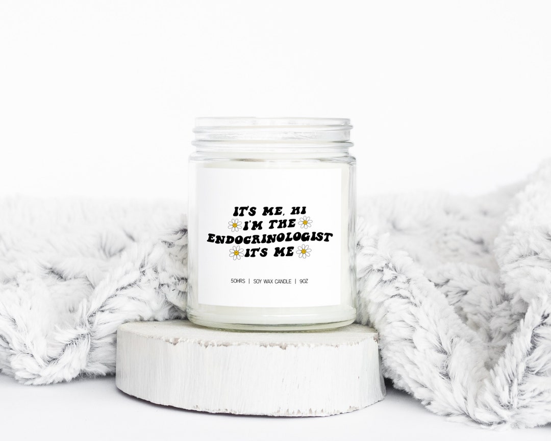 Endocrinologist Endocrinology Graduation Gifts Funny Candle Etsy