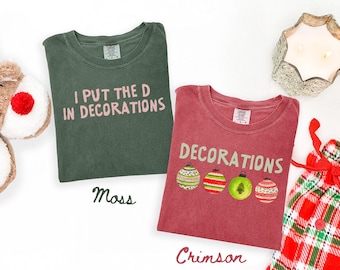 Christmas Couples Inappropriate Rude Shirts Comfort Colors Vulgar Pajamas Funny Matching Xmas Dinner December Tshirt Honeymoon Holiday