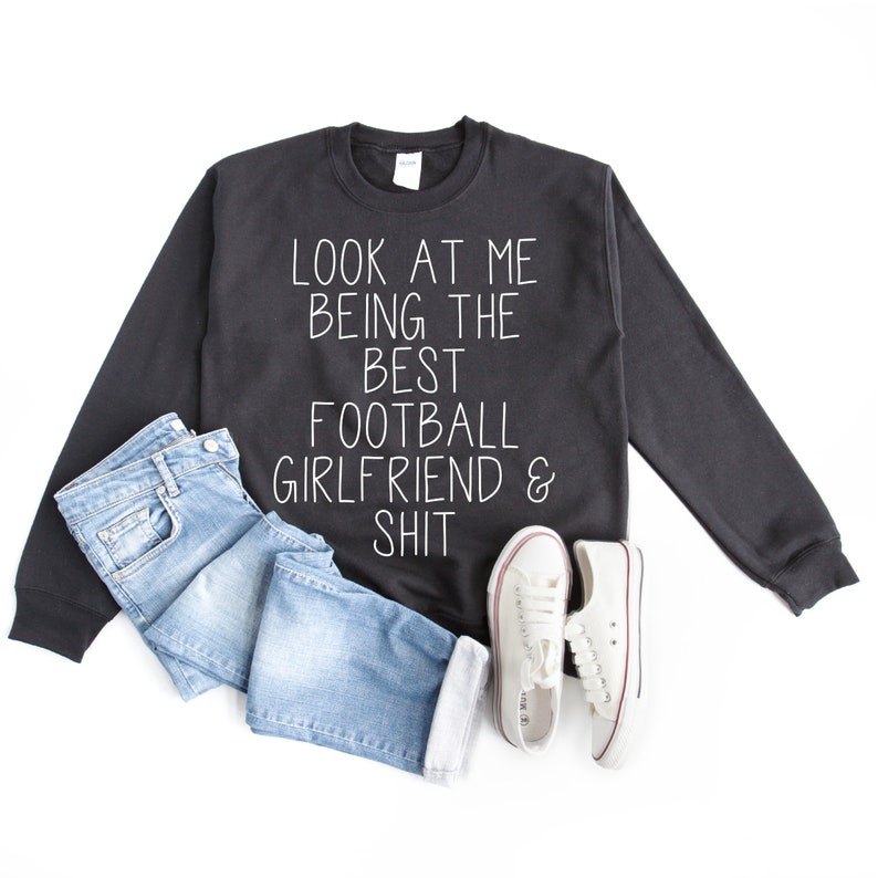 Football Girlfriend Gifts Football Girlfriend Shirt Football Etsy