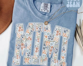 Mimi Comfort Colors Shirt, Oma Shirt, Muttertagsgeschenke, neue Oma Tshirt