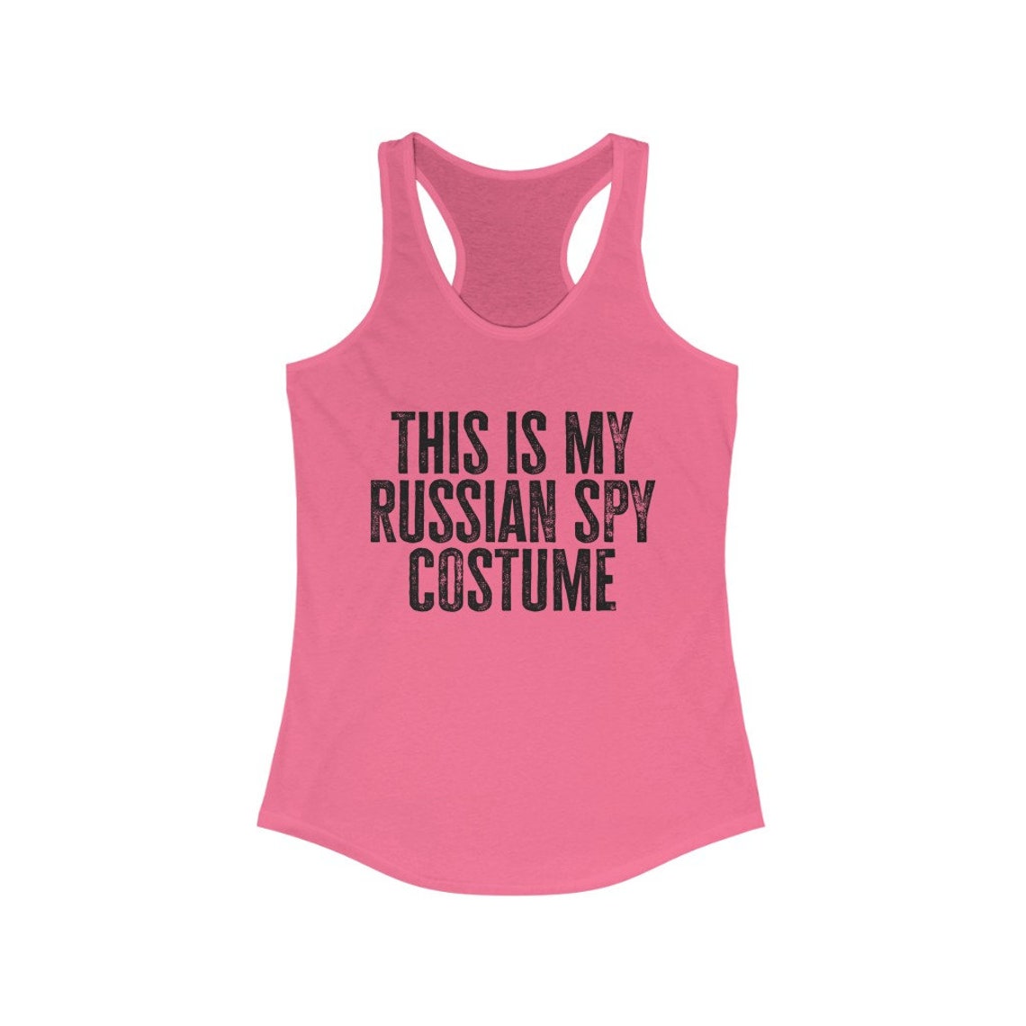 This is My Russian Spy Costume Halloween Tank Top Funny Etsy