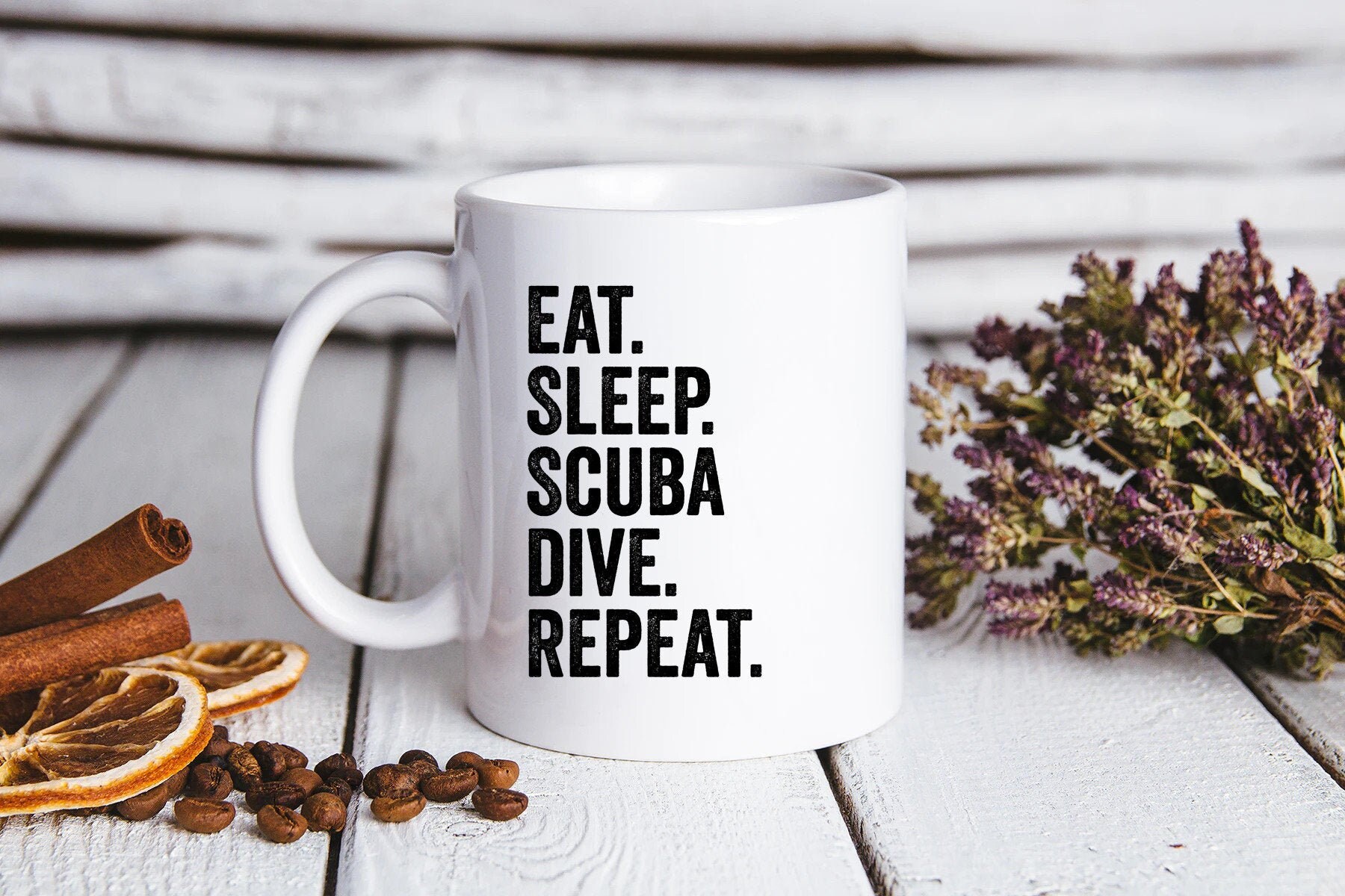 Scuba Diving Gifts Scuba Diving Coffee Mug Scuba Diving Cup Etsy