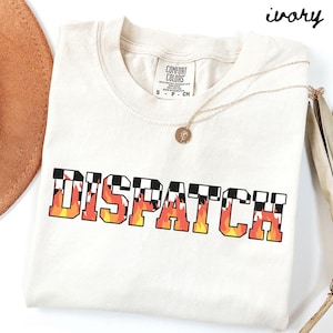 Dispatcher Comfort Colors Shirt, 911 Dispatcher Tshirt, Graduation Gift, Tee, Checkered, Checkers