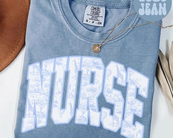 Comfort Colors Nurse Shirt, RN T-Shirt for Women, Registered Nurse life Tee, Nurse Practitioner Graduation, Nursing Team Shirts