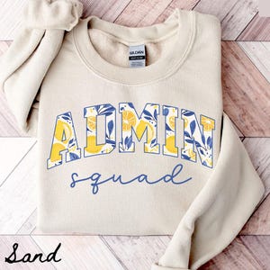 Admin Team Sweatshirt, Teacher Sweatshirt, Administration Crewneck, Back to School Tee, Office Department Gifts, Crew, Squad