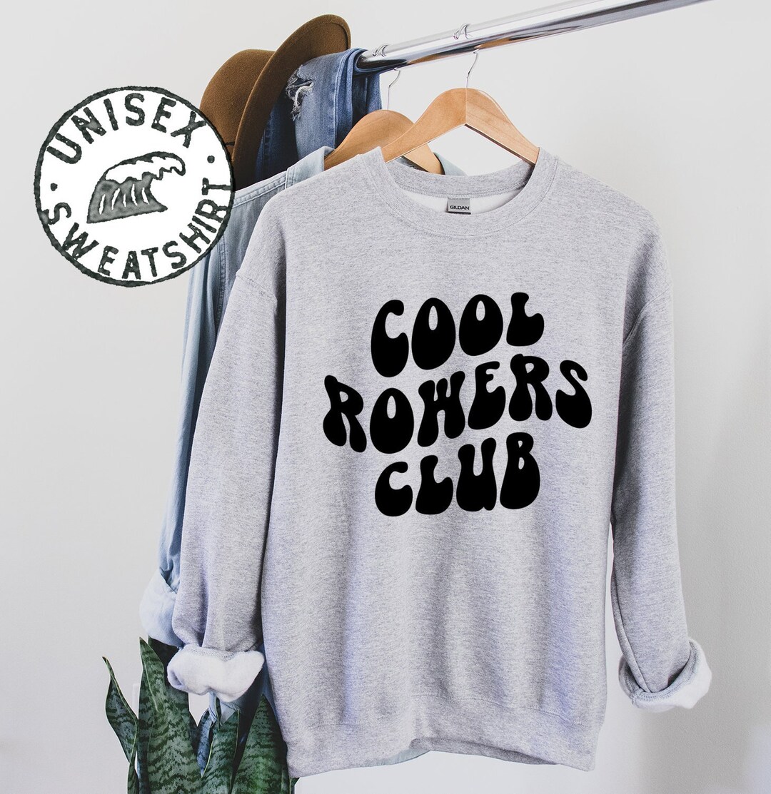 Rowing Lover 70s Retro Rower Row Boat Sweatshirt, Gifts, Funny Sweater