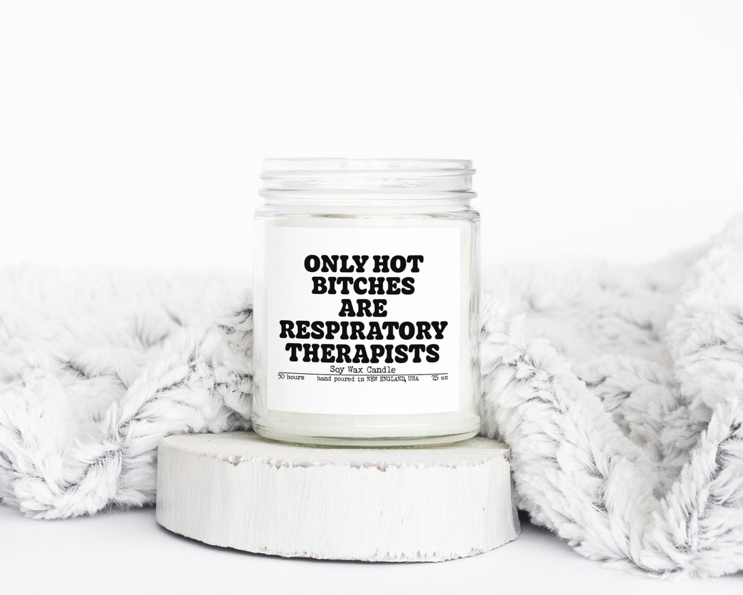 Respiratory Therapist Therapy Graduation Gifts, Funny Candle