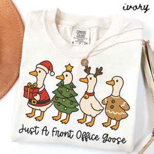Comfort Colors Front Office Squad Shirt, Christmas School Office T-Shirt, Secretary Tee, Administrative Assistant, Staff Appreciation