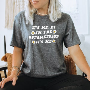 検眼士 検眼卒業シャツ、ギフト、面白いTシャツ、Tシャツ、男性、女性、彼、彼女