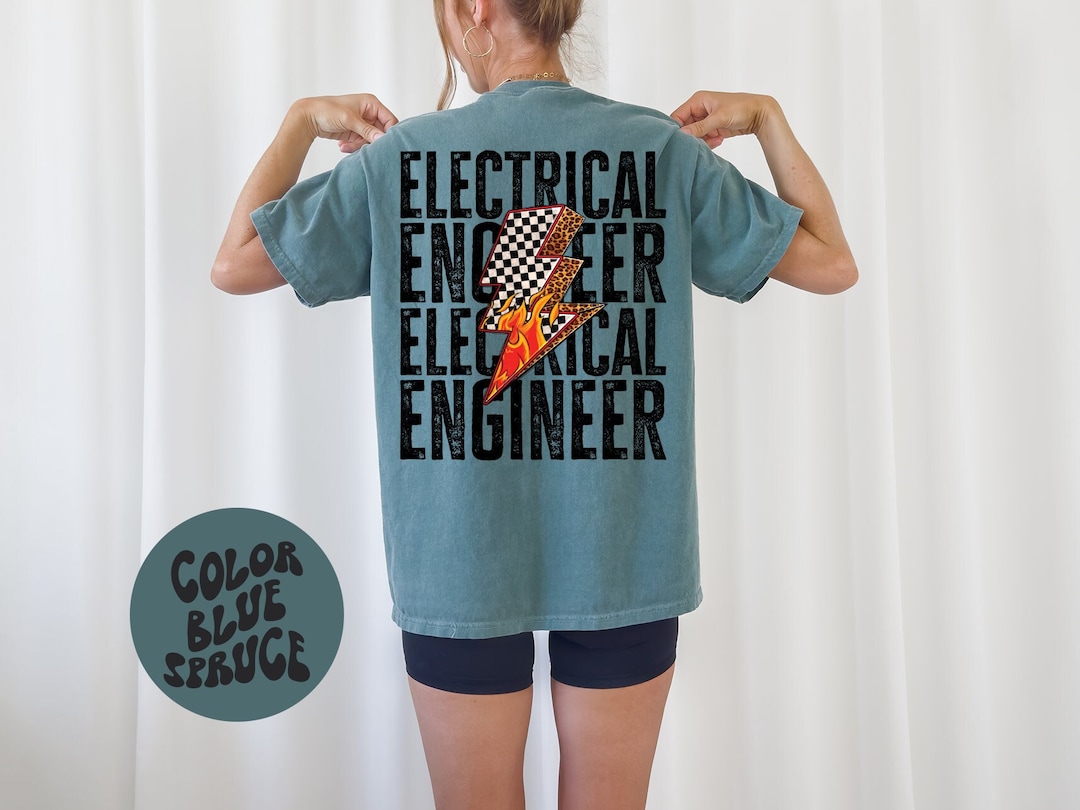 Produktbild von Electrical Engineer Tshirt Science Humor Shirt Comic Joke Tee