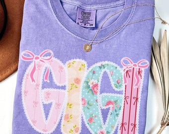Gigi Comfort Colors Shirt, Halloween-Oma-Shirt, Neues Herbst-Oma-T-Shirt, Geister-T-Shirt, Herbstgeschenke