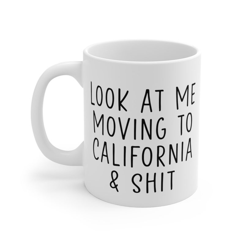 Verhuizen naar Californië Cadeaus, Verhuizen naar Californië Koffiemok, Verhuizen naar Californië Cup, Verhuizen naar Californië Verjaardagscadeaus voor mannen en vrouwen afbeelding 4