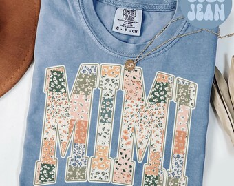 Mimi Comfort Colors Shirt, Oma Shirt, Muttertagsgeschenke, neue Oma Tshirt