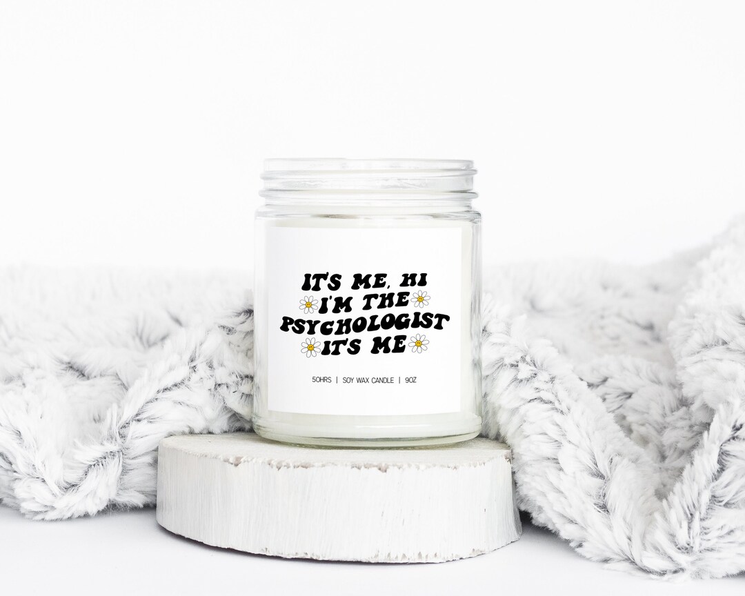 Psychologist Psychology Graduation Gifts Funny Candle Etsy