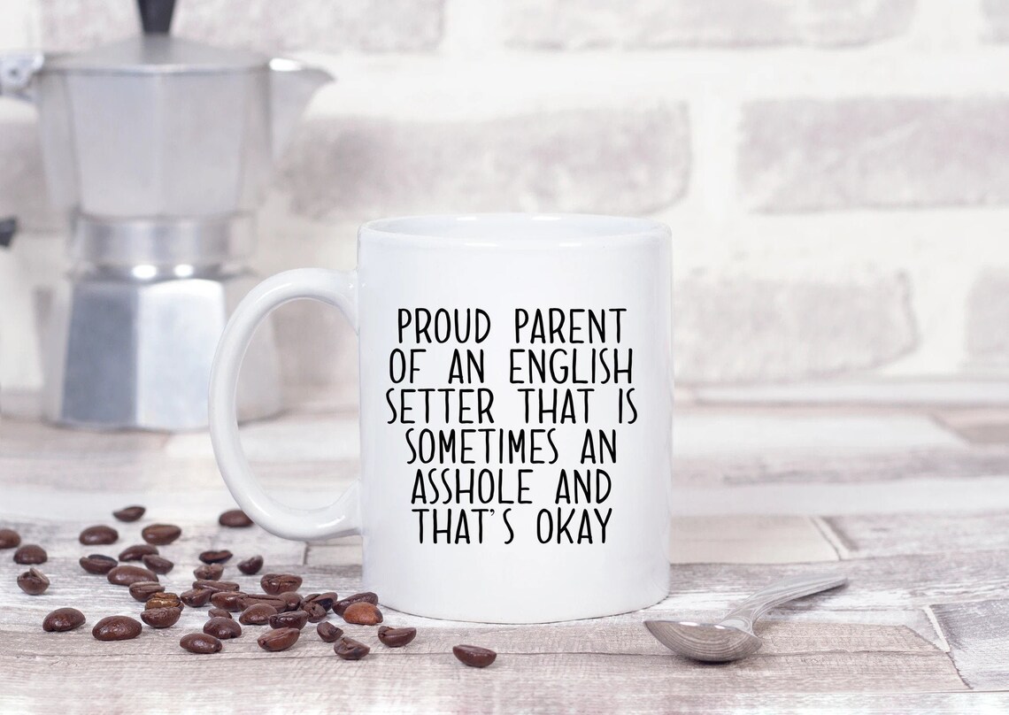 English Setter Gifts English Setter Coffee Mug English Etsy