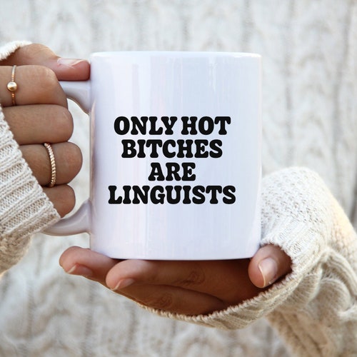 Linguistics Linguist Graduation Mug, Gifts, Funny Coffee Cup, Men Women, Him Her