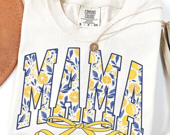 Mama Comfort Colors Shirt, Mom Shirt, New Mother Tshirt, Cute Gift For Mom, Trendy Tee, Pregnancy Reveal