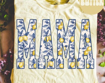 Mama Comfort Colors Shirt, Mom Shirt, New Mother Tshirt, Cute Gift For Mom, Trendy Tee, Pregnancy Reveal
