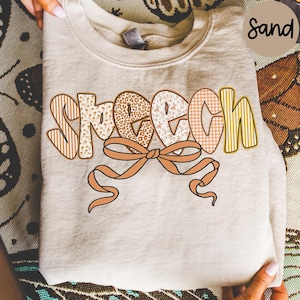 Speech Team Sweatshirt, Autumn Speech Pathologist Sweatshirt, SLP Crewneck, Back to School Tee, Speech Department Gifts, Speech Therapy