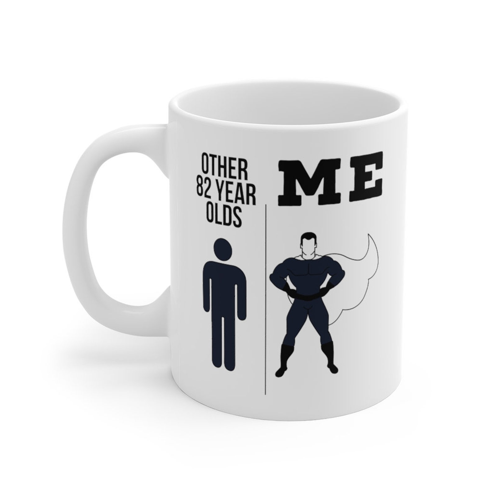 82nd Birthday Gifts 82nd Birthday Coffee Mug 82nd Birthday Etsy