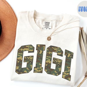 Gigi Comfort Colors Shirt, Grandma Tshirt, Mother&#39;s Day Gift, New Grandma Tee, Birthday Gift