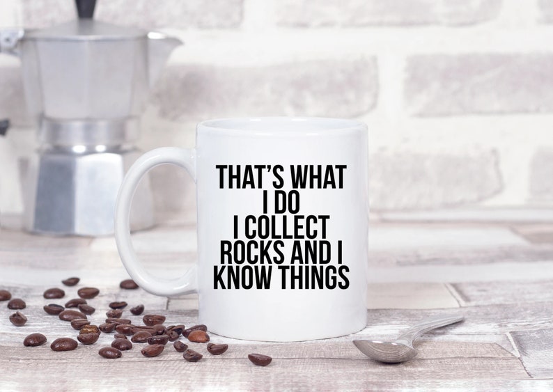 Rock Collector Gifts Rock Collector Coffee Mug Rock Etsy