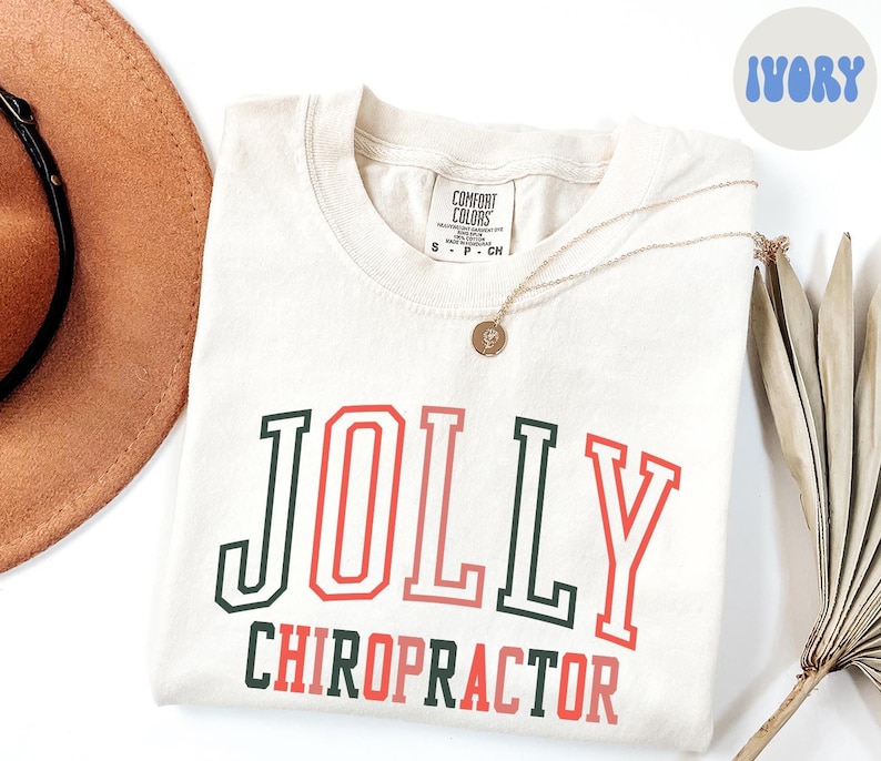 Chiropractor Christmas Shirt, Chiropractor Shirt, Gifts, Comfort Colors