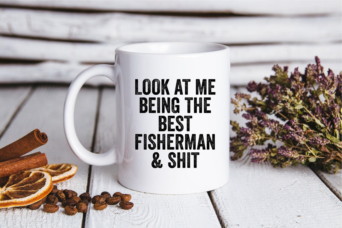 Fishing Gifts Fishing Coffee Mug Fishing Cup Fishing Etsy