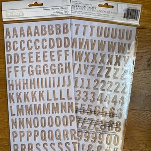 Jen Hadfield ~ Live & Let Grow ~  Thicker Stickers ~ American Crafts
