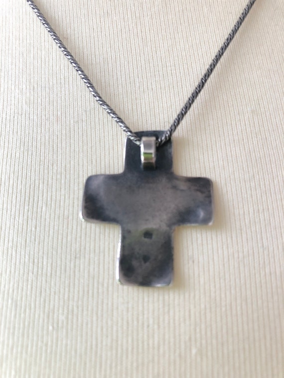 Silpada hammered cross necklace clearance