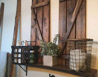 Farmhouse shutters | Etsy