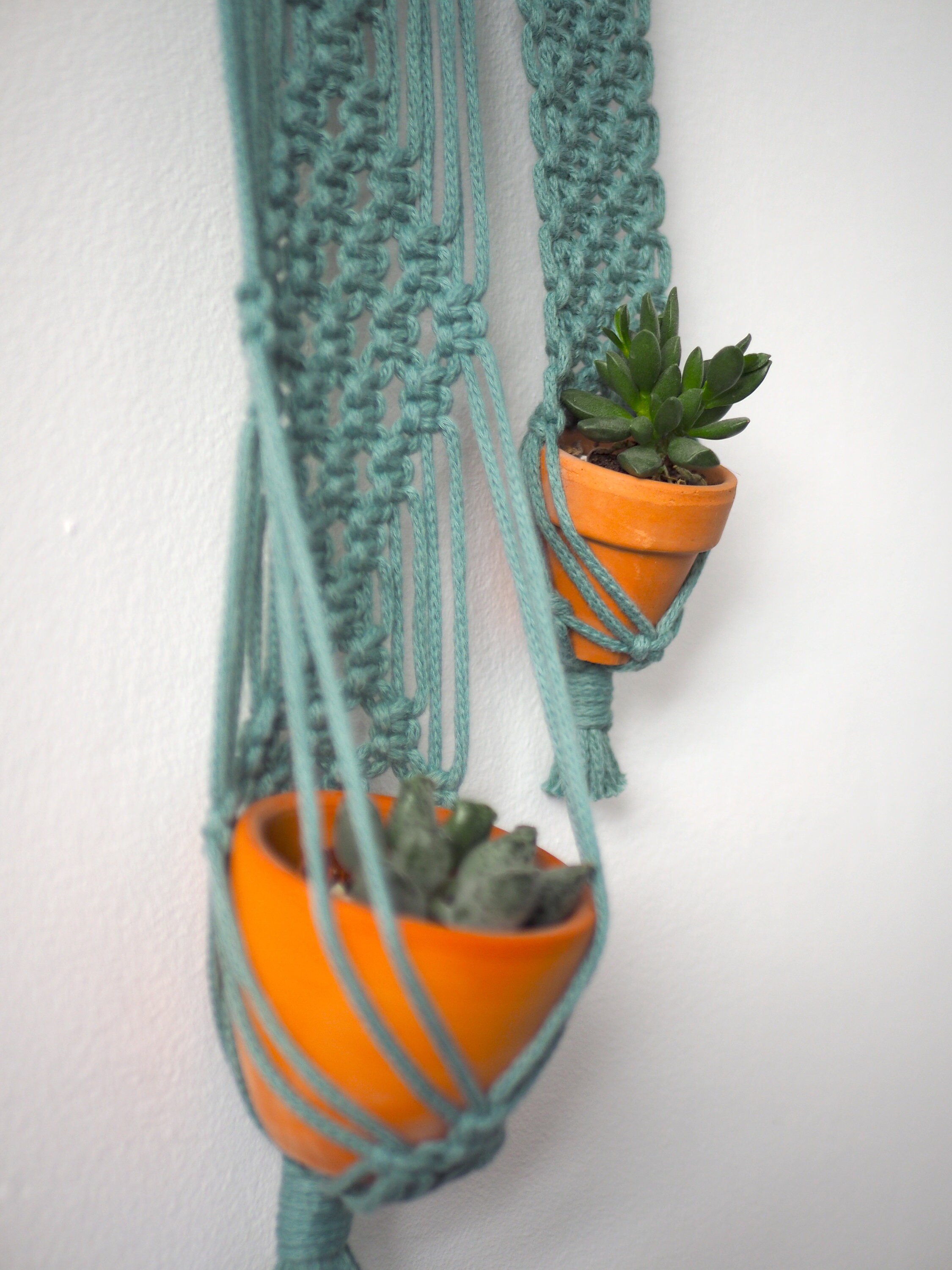 Porte Plante Double + Pots