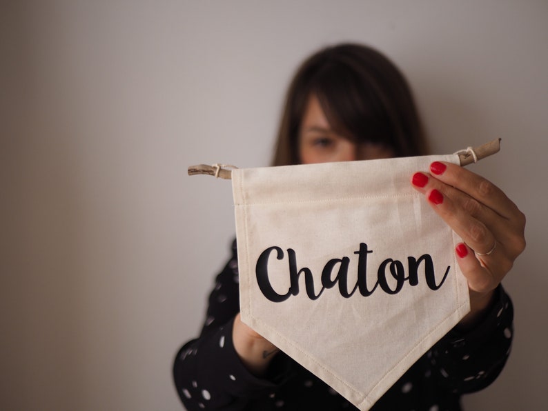Fanion 1 Mot Small Medium Great Etsy Fanion 1 Mot Small Medium Great Etsy