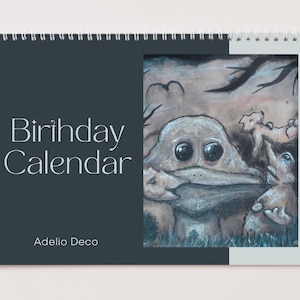 birthday calendar
