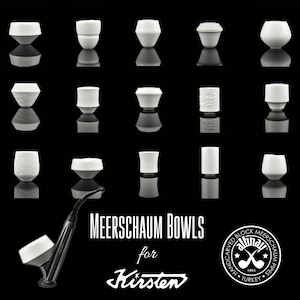 Meerschaum Kirsten  Bowls By ALTINAY