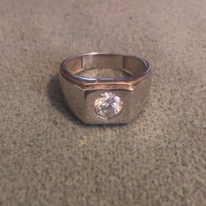 Men forever diamond ring