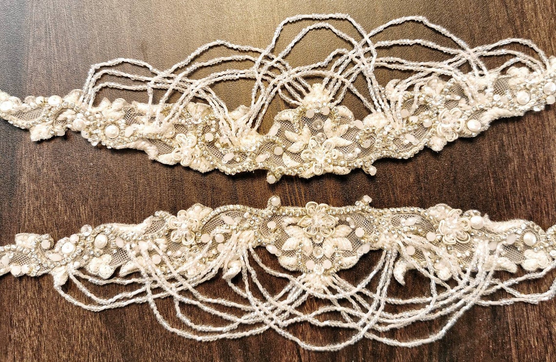 Bridal straps beaded shoulder straps pearl shoulder straps Etsy