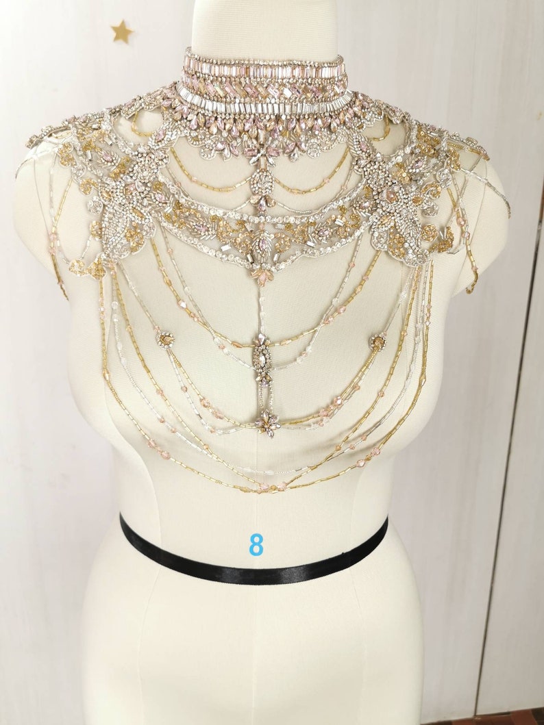 Bridal Shoulder Cover Up Bridal Shoulder Jewellery Bridal Etsy